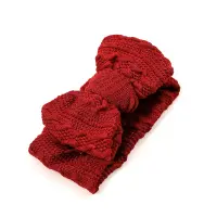 Bowknot ยางยืดโบว์ผมยืดแถบคาดศีรษะกว้าง Hairband Hairbows Turban Headwraps เครื่องประดับผมสำหรับเด็ก