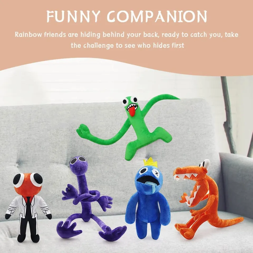 80cm Rainbow Friends Garten Of Banban Plush Nabnab Doll Game Can be Opened  Long Hand Monster Fear Stuffed Animal Halloween Gifts