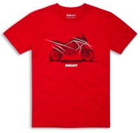 เสื้อยืด T-SHIRT MULTISTRADA V4 RED