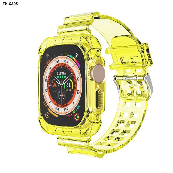 watch-strap-applicable-to-apple-watch-transparent-strap-iwatch-see-through-glacier-with