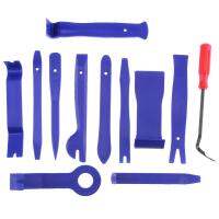 12pcs Car Disassembly Tools DVD Stereo Refit Kits Interior Plastic Trim Panel Dashboard Installation Removal Repair Tools Nylon Bag