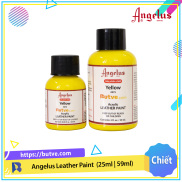 Màu vẽ da chuyên dụng Angelus Leather Paint - Yellow 075 Chiết