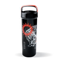 MGA ขวดน้ำ Manga Arena Tiger Water Bottle 22oz BK W80XH239 mm