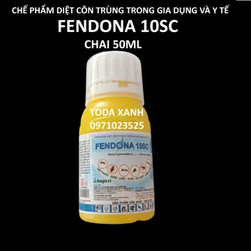 Cách sử dụng và liều lượng phun thuốc Fendona 10SC để diệt muỗi hiệu quả?
