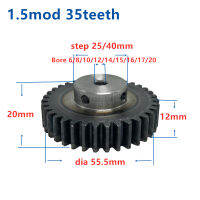เกียร์เฟืองฟันเฟืองยาว1.5ม. 40ตัน35ฟัน1.5กว้าง12คันคลั๊ชมอเตอร์ไซค์6-20มม. เฟืองตรงที่สำคัญ Cnc เกียร์แร็คเกียร์