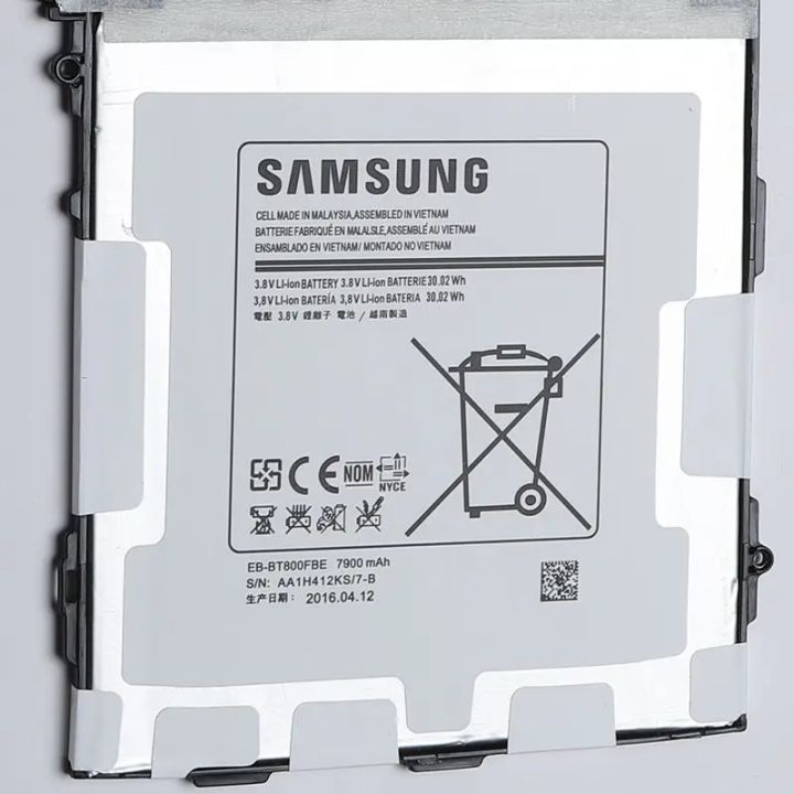 ซัมซุง-โน๊ต-battery-for-samsung-galaxy-tab-s-10-5-sm-t805-t800-t801-t805-genuine-tablet-battery-eb-bt800fbc-7900mah-แบตเตอรี่-แท็บแล็ด-ต้นฉบับ-แท้จริง-แบตเตอรี่-แบต