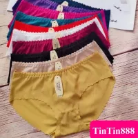 Bộ 10 quần lót nữ su gân tăm, thoáng mát, phom quần ôm mông, tôn dáng, quần chíp - quan lot mẫu mới - TinTin888
