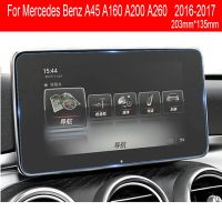 For Mercedes Benz A-Class W176 A180 A200 A260 Car GPS Navigation Film LCD Screen Tempered Glass Protective Film Anti-Scratch