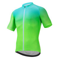 Fualrny Pro AERO Cycling Jersey Summer Mens Bike Mtb Jersey Super-Light Bicycle Jersey Italian Sleeve Mesh Cycling Clothing