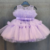 Baby Girls Dress Gauze Tutu Baptism Dresses for Girls 1st Year Birthday Party Wedding Ball Gown Baby Infant Clothing