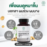 Nuriv Koatsive-H โค้ทชีฟ-เอช อาหารเสริมบำรุงรากผม ลดผมหลุดร่วง กระตุ้นผมขึ้นใหม่ เสริมเคราติน 30 แคปซูล