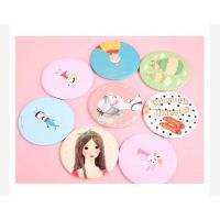 【BEIBEI】 Ready Stock Round Pocket Makeup Korean Mirror Mini Cermin Cartoon Small Mirror hand gifts Door gifts