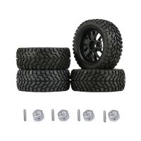 【CW】 4 Upgrade Wheels Off Road Vehicle Tire Wheels Suitable For Wltoys 144001 144002 124019 124018 124017 124016 Remote Control Car