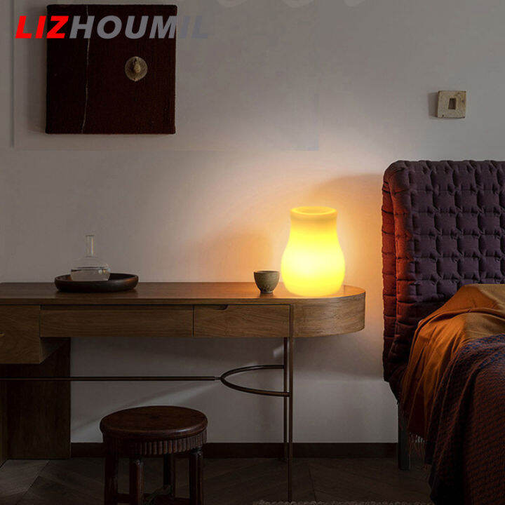 lizhoumil-ไฟกลางคืนตกแต่งเดสก์ท็อป16สีไฟกลางคืนแจกันเรืองแสงสีสันสดใส-led-สำหรับ-ktv-บาร์ร้านอาหารห้องนอน