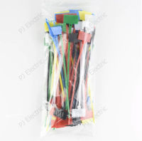 100 เส้น 7 สี Marker Tie เคเบิ้ลไทร์แบบมีป้าย สายรัดแบบมีป้าย สายรัดไนล่อน( Nylon Cable Tie) เข็มขัดรัดสายไฟแบบมีป้าย 100 pcs. 7 color Zip Ties Write Wire Power Cable Label Mark Tag Nylon Self-Locking Tie Network Cable Marker Cord Wire Strap Zip