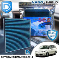 กรองแอร์ Toyota โตโยต้า Estima 2006-2014 สูตรนาโน ผสม คาร์บอน (D Protect Filter Nano-Shield Series) By D Filter (ไส้กรองแอร์รถยนต์)