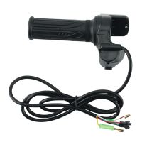 2X 36V Electric Bicycle Scooter Speed Throttle Grip LCD Display with Switch Twist Throttle Accelerator Handlebar Grip