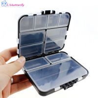 LA【ready Stock】Fishing Tackle Box Organizer Portable Mini Double Sided Fishing Lure Storage Boxes Containers Case【cod】