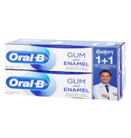 Oral-B ออรัล-บี กัม แอนด์ อินาเมล ออล อะราวนด์ โปรเทคชั่น ยาสีฟัน สูตรป้องกันฟันผุ 90 กรัม แพ็คคู่ (4987176025159)