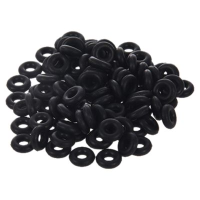 100 pcs O-ring in nitrile rubber 6 x 2 mm O-Ring Seal Gasket Ring Washer Rubber Ring NBR Sealing O Ring