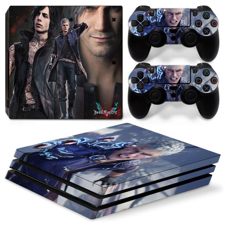 mq-รูปแบบใหม่-ps4เกม-maycry5โปรสติ๊กเกอร์สกินรูปลอกฝาครอบสำหรับ-ps4โปรคอนโซลและ2ตัวควบคุม-ps4กรอบและที่คลุมผิวมืออาชีพ