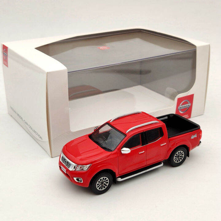 1:43 Nissan Navara 4x4 Pickup Truck Red Diecast Models Limited ...