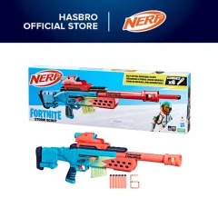 Nerf Minecraft Ender Dragon Blaster and 12 Nerf Elite Foam Darts - Nerf