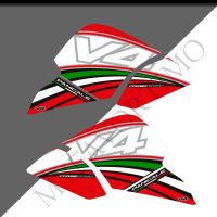 For Ducati PANIGALE V4 V 4 S R SP 1100 Motorcycle Stickers Decals Knee Kit Gas Fuel Oil Emblem Logo Protector Tank Pad Grips