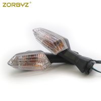 ZORBYZ Clear Turn Signal Light Bulb Indicators For Kawasaki Ninja 300 Z250/Z800 ZX-6R 2013-2015