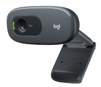 Webcam เว็บแคม Logitech C270 ความละเอียด HD 720p แบบปลั๊กแอนด์เพลย์