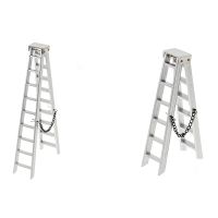 1/10 Scale Accessories Mini Folding Ladder for 1:10 RC Crawler Car TRX4 Axial SCX10 AXI03007