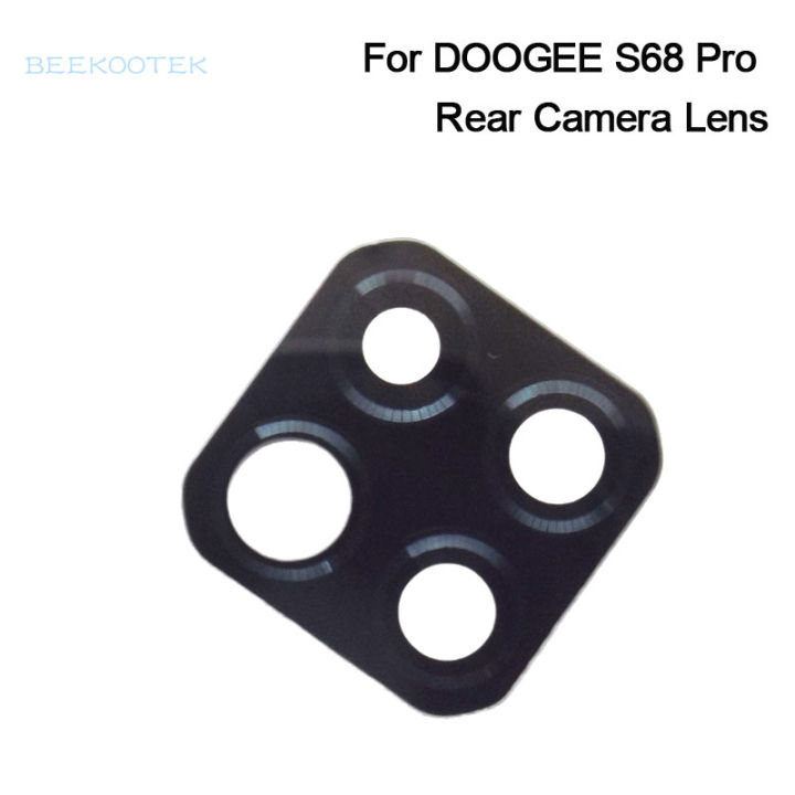 ใหม่ Original DOOGEE S68 Pro เลนส์กล้องด้านหลังฝาครอบกระจกป้องกันฟิล์มอุปกรณ์เสริมสำหรับ Doogee S68Pro โทรศัพท์สมาร์ท-iewo9238