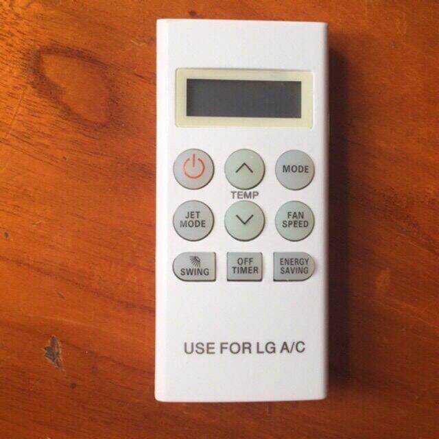LG air conditioner control Lazada PH