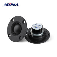 Aiyima 2 ชิ้นทวีตเตอร์ 1 "นิ้ว 6ohm 30 วัตต์โดมฟิล์มผ้าไหมทวีตเตอร์ไฮไฟเสียงแหลมลำโพงเสียงลำโพงกับฮีทซิงค์