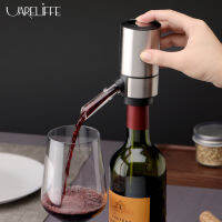 Uareliffe Electric Red Wine Decanter Dispenser 2 In 1 Quick Sobering Automatic Wine Pourer Aerator Wine Tools For Bar Kitchen