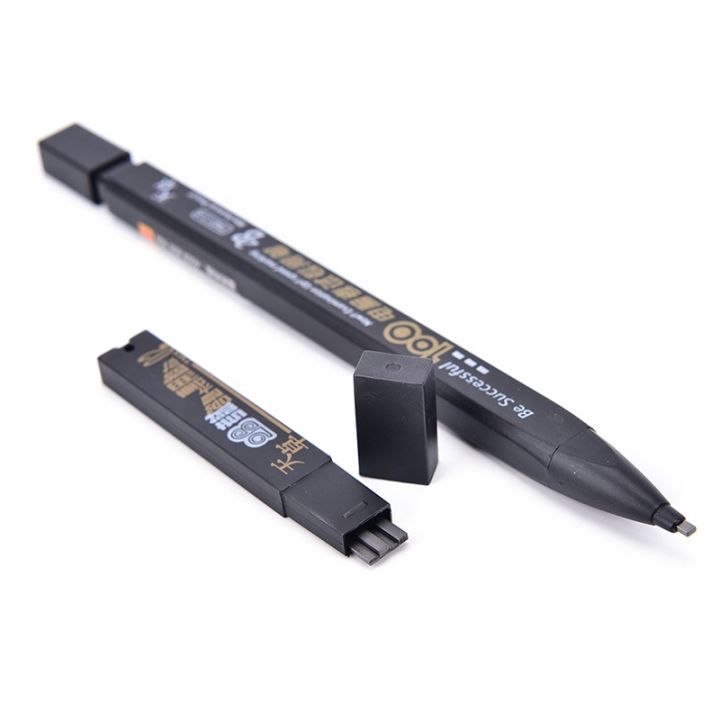 set-pensil-mekanik-2b-dengan-isi-ulang-warna-hitam-untuk-keperluan-kantor