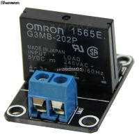 โมดูลโซลิดสเตทรีเลย์5V 1ช่องสัญญาณ Omron Ssr ระดับสูง2a 250V สำหรับ Arduino