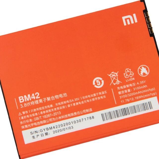 แบตเตอรี่-แท-xiaomi-mi-redmi-note-1-battery-แบต-bm42-3200mah-รับประกัน-3-เดือน