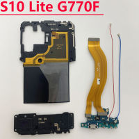 Original เสาอากาศสัญญาณ WIFI บอร์ดชาร์จ NFC คอยล์ LCD จอแสดงผล USB เมนบอร์ด Flex Cable สำหรับ Samsung Galaxy S10 Lite G770F-harjea4397887