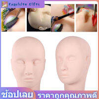 1PC Makeup Mannequin Head อัพเกรดขนตาสำหรับแต่งหน้าขนตาปลอมการทำแมนเนอควินหัวหุ่นฝึกรุ่น