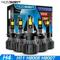 door led ไฟหน้า led NOVSIGHT Led Car Headlight H4H1190059007 6000K LED รถยนต์ ไฟหน้ารถ 1คู่ ไฟหน้ารถยนต์ (1Years Warranty)