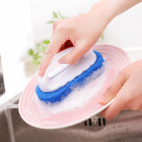 1Pc Microfiber Dish Washing Brush KitchenBathroom Floor Sponge Clean Brushes Cleaning Tools