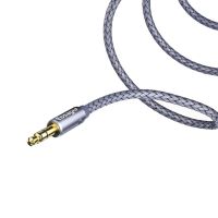 ”【；【-= Essager Phone Earphone Extender Cable 3 5Mm Extension Cord Headphone Headset Braided Audio Cable  2 Meter