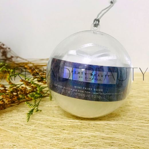 Fenty Beauty Mini Fairy Bomb Face & Body Glittering Pom pom, 3.8g