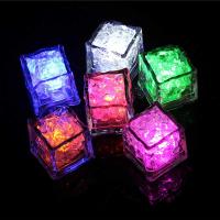 LED Touch Induction Luminous Ice Night Light Colorful Flash Ice In Water Luminous Waterproof Night Light Safe Decoration Light Night Lights