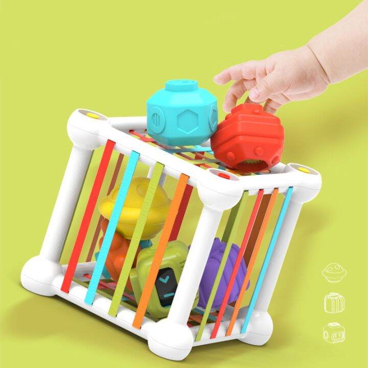 Baby 0-18 Months Baby Toy Set Early Education Shake Ball Toy Improve ...