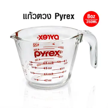 Vintage Red Pyrex 1 Cup Measuring Cup / Pyrex 508 1 Cup 8oz 250ml