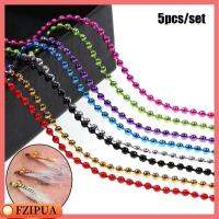 FZIPUA ร้อน 2 มม. คุณภาพสูง ตกปลา ออกแบบอย่างดี ผูกลูกปัดตา Fly Tying Bead Chain วัสดุตกปลา