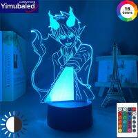 โคมไฟ3d รูปทรง Rin Okumura,บลูเอ็กซ์โซซิสสินค้าใหม่โคมไฟ USB สีแสดงนวนเกิดของขวัญวันเกิด