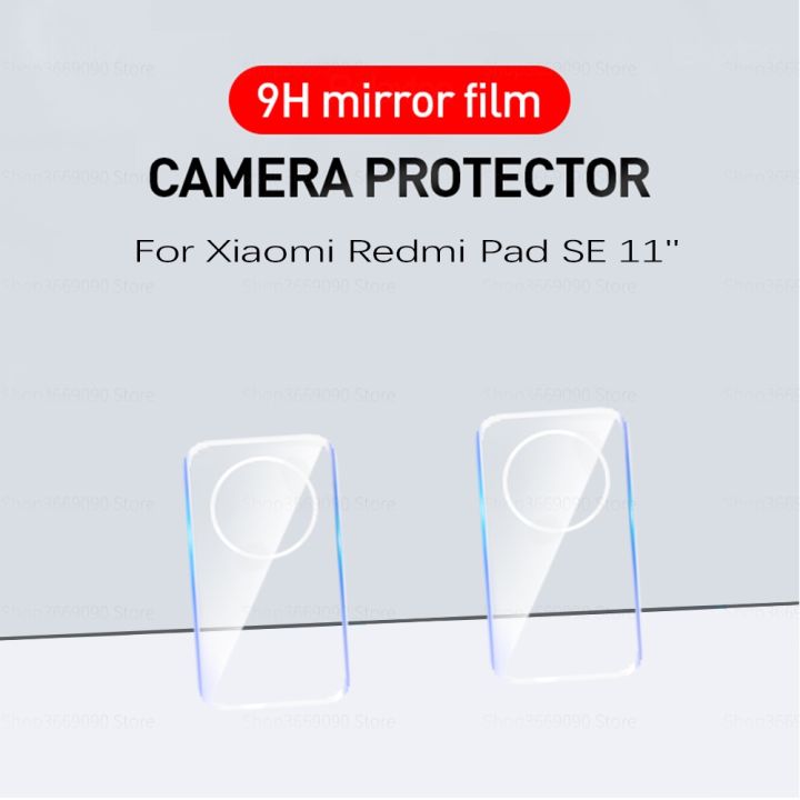 For Xiaomi Redmi Pad SE Tempered Glass Screen Protector+Camera Lens  Protector